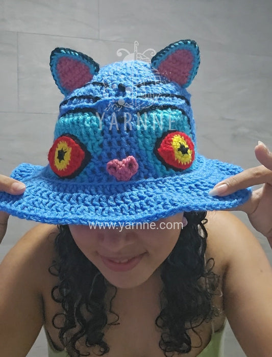 Silly tiger bucket hat🐯