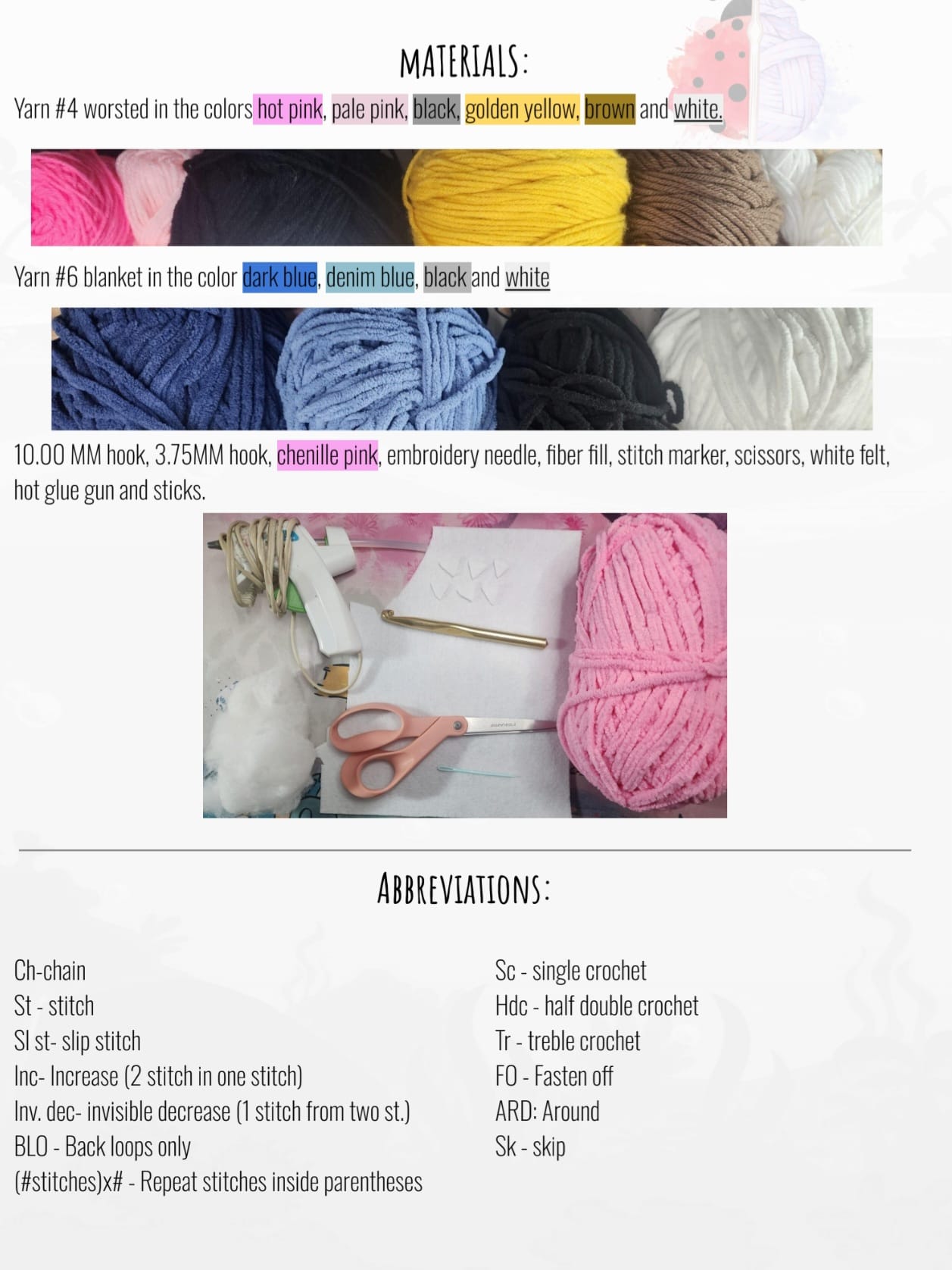Pattern: Landshark "JEFF" (Digital download)