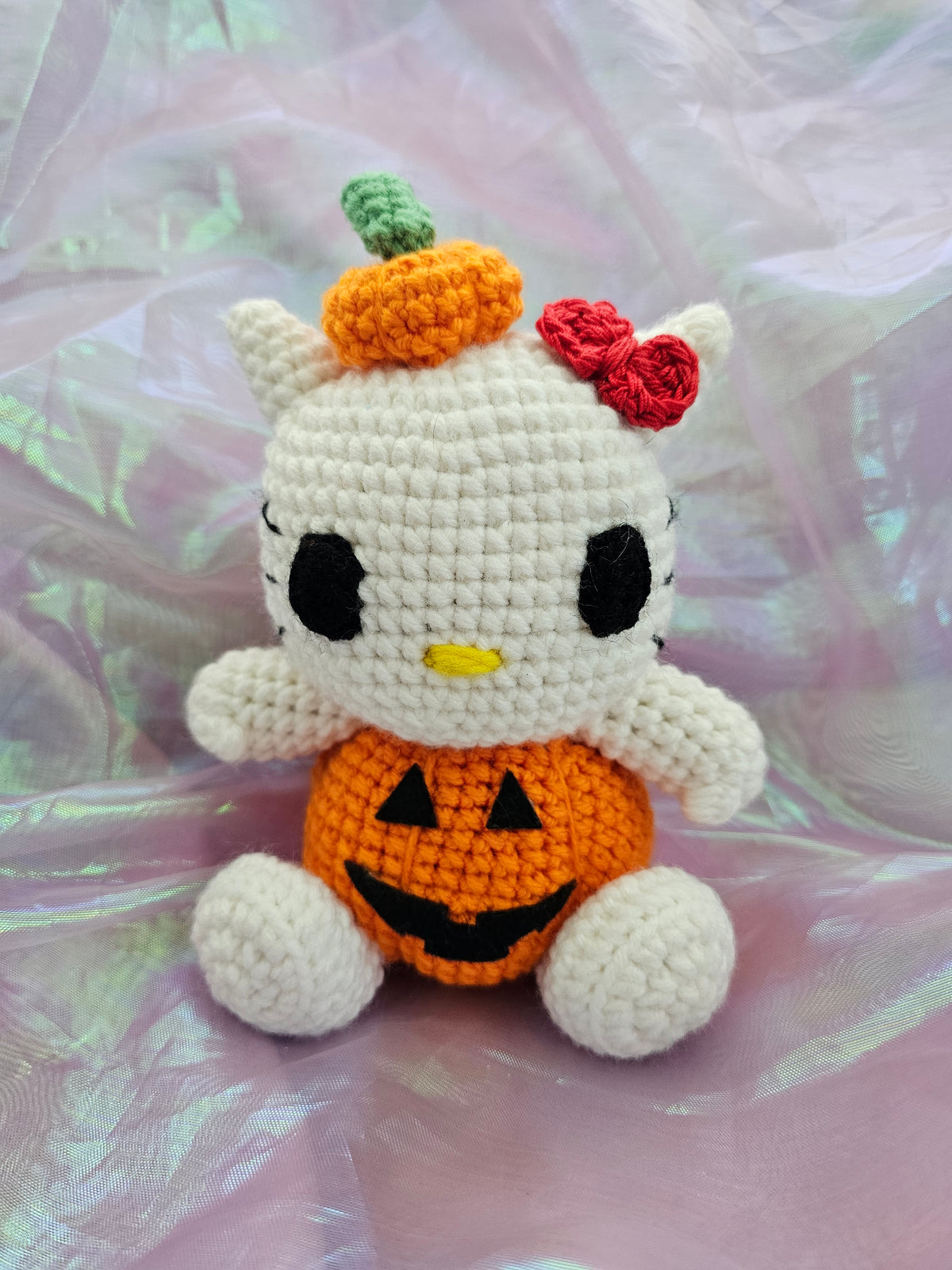 Pumpkin cat