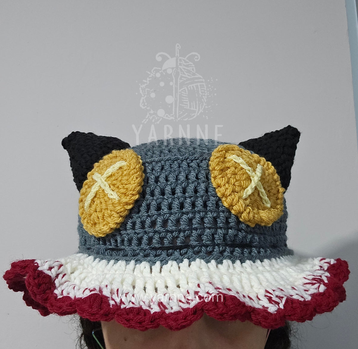 Kaiju inspired bucket hat